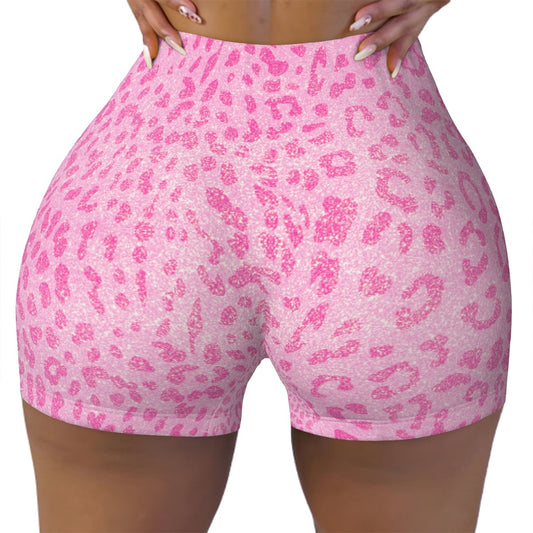 Athletic Shorts for Women - Leopard Print Shorts - Short Shorts for Women- Leopard Print Clothes- Gifts for Mo - Gifts for Gym Girls - Gifs for her