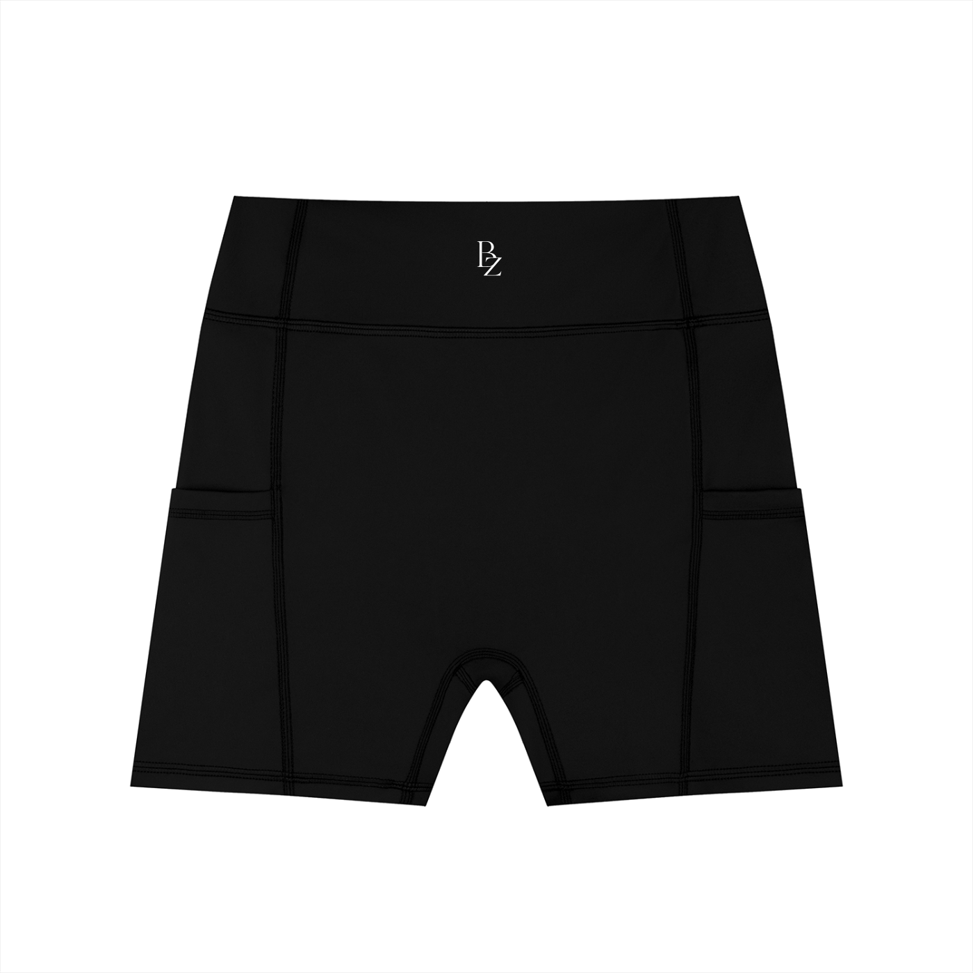 Women’s High-Waisted Biker Shorts with Pockets – Workout & Gym Shorts