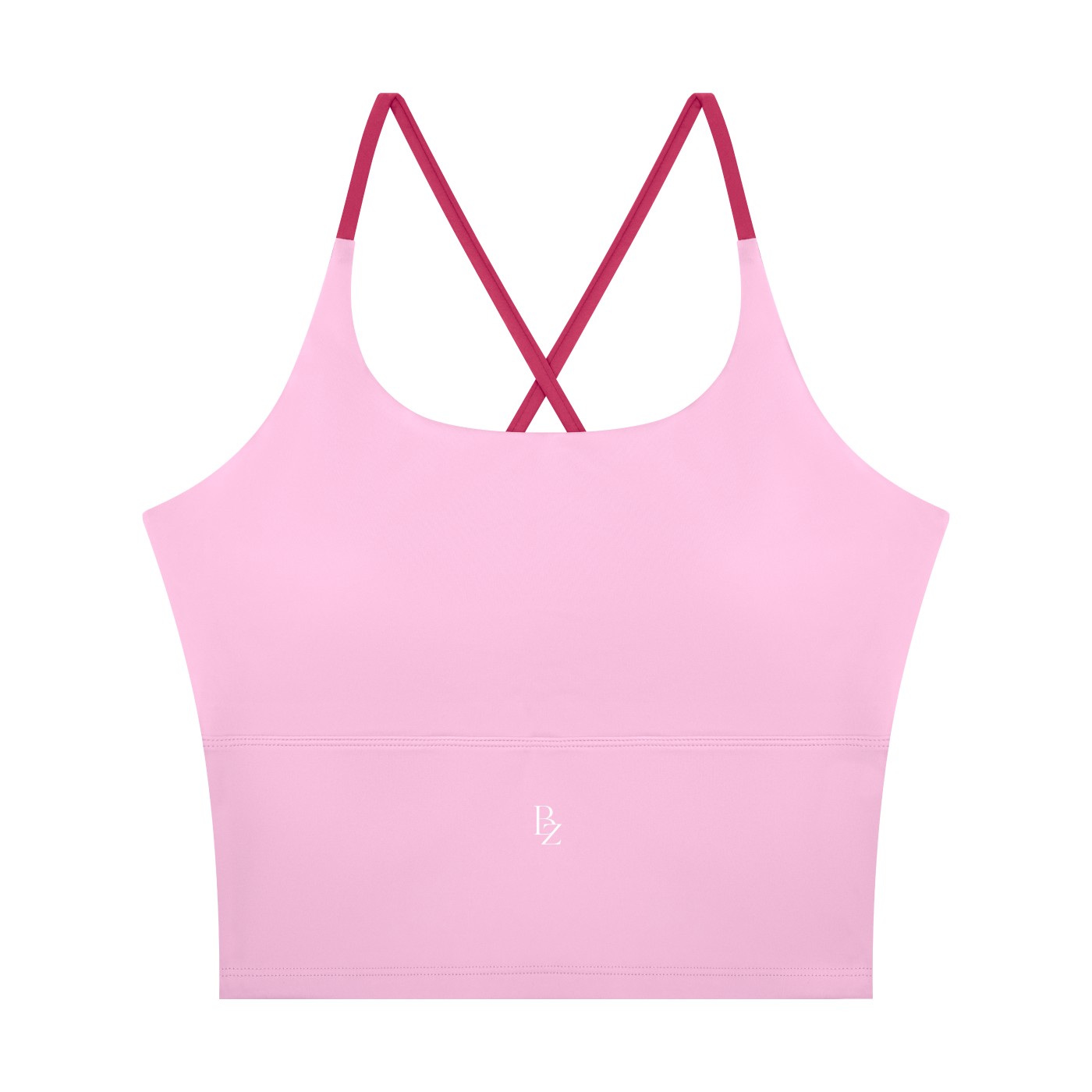 Women’s Color Block Yoga Tank Top – Cropped Workout & Gym Top