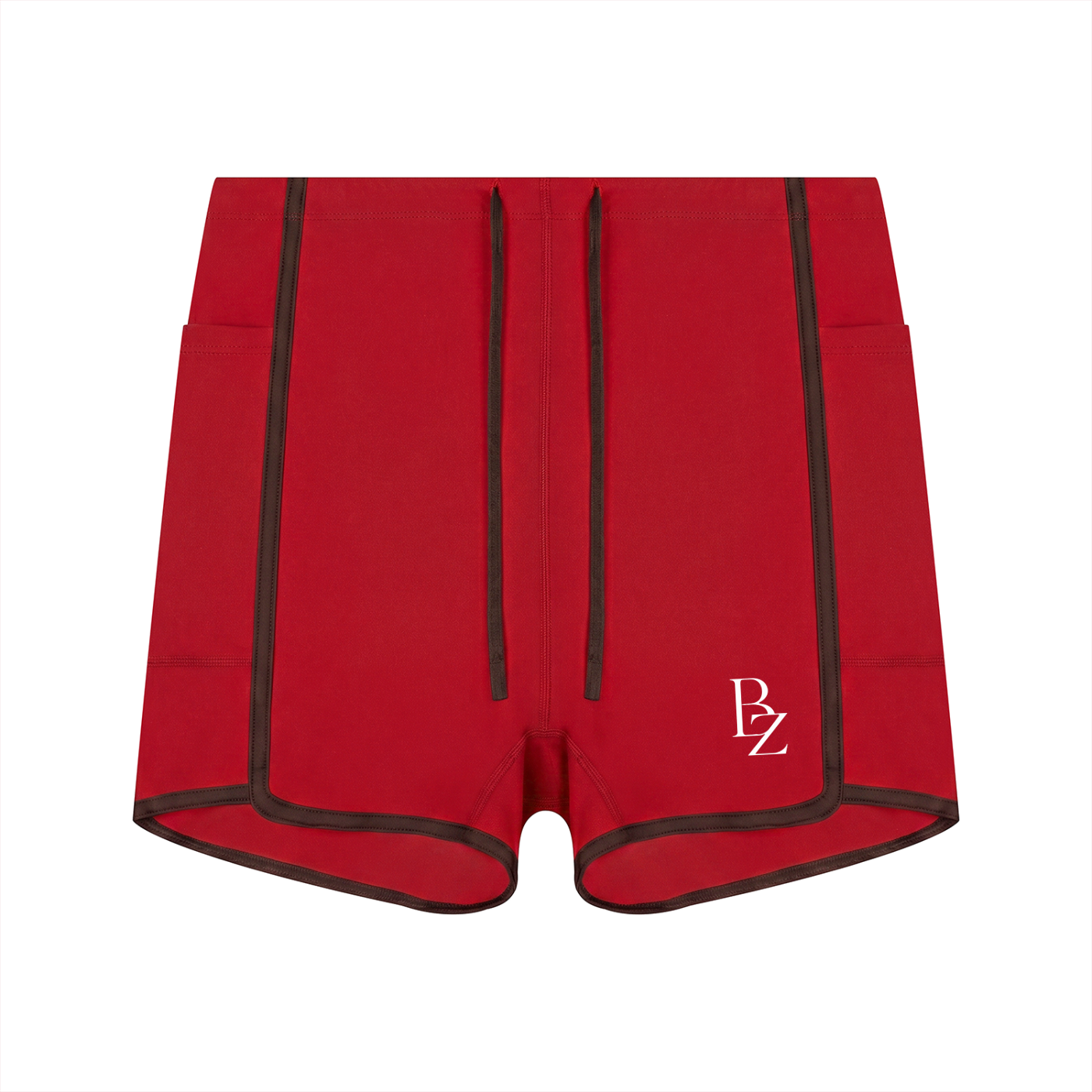 Women’s High-Waisted Color Block Yoga Shorts – Sculpting Workout Shorts
