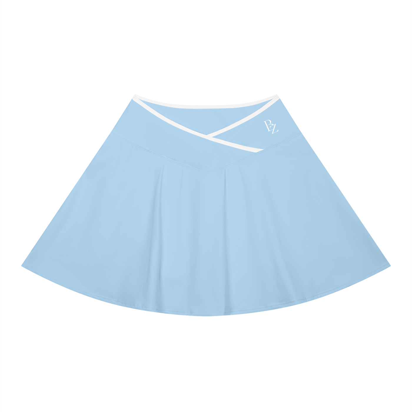 Women’s Color Block A-Line Athletic Skirt – Tennis & Workout Skirt