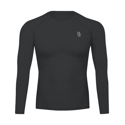 BZ Men’s Performance Long-Sleeve Training Shirt | High-Stretch Athletic Top