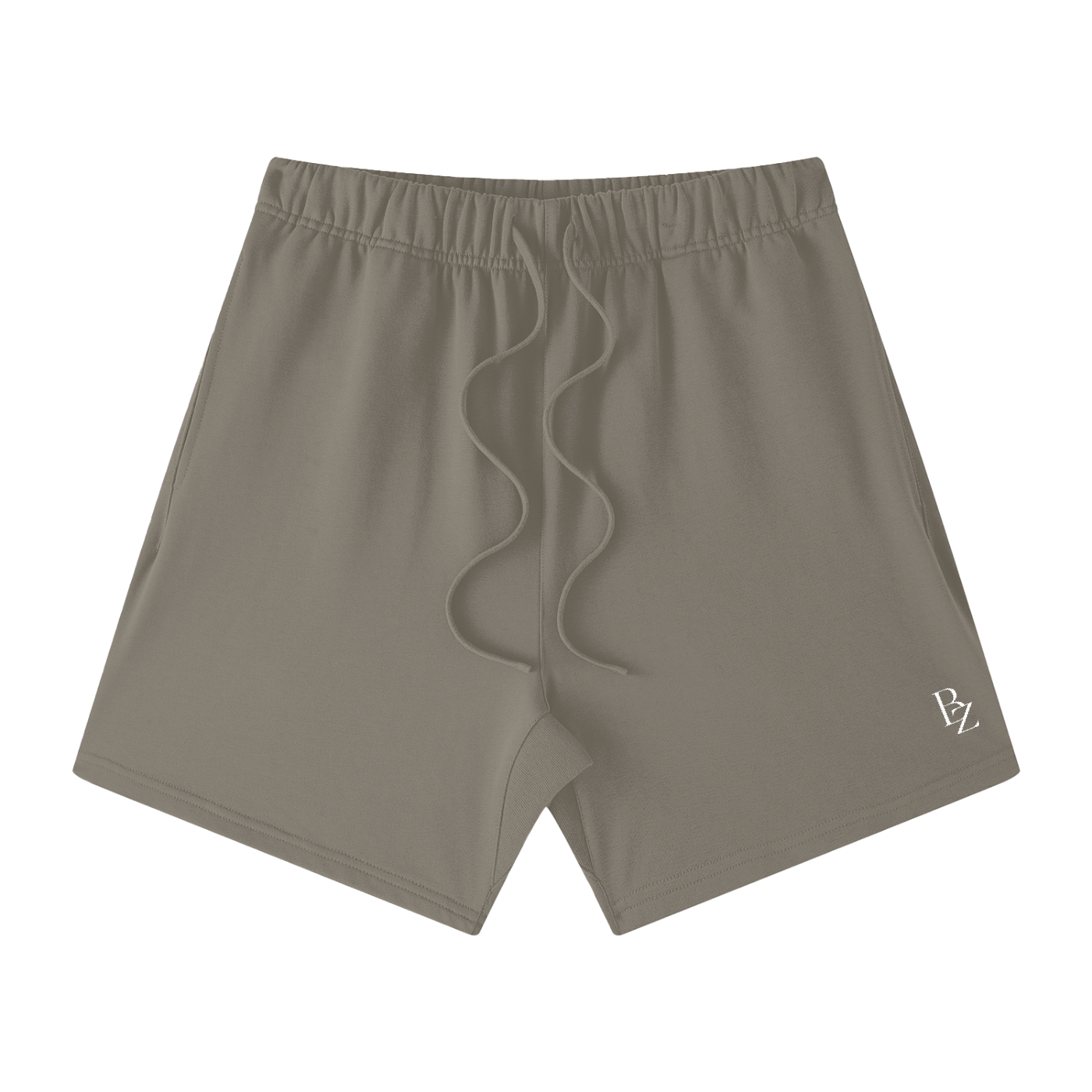 Unisex Earth Tone Loose Fit Cotton Shorts