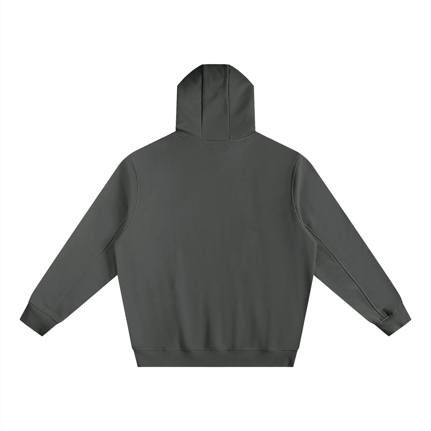 Fleeced High Neck Hoodie