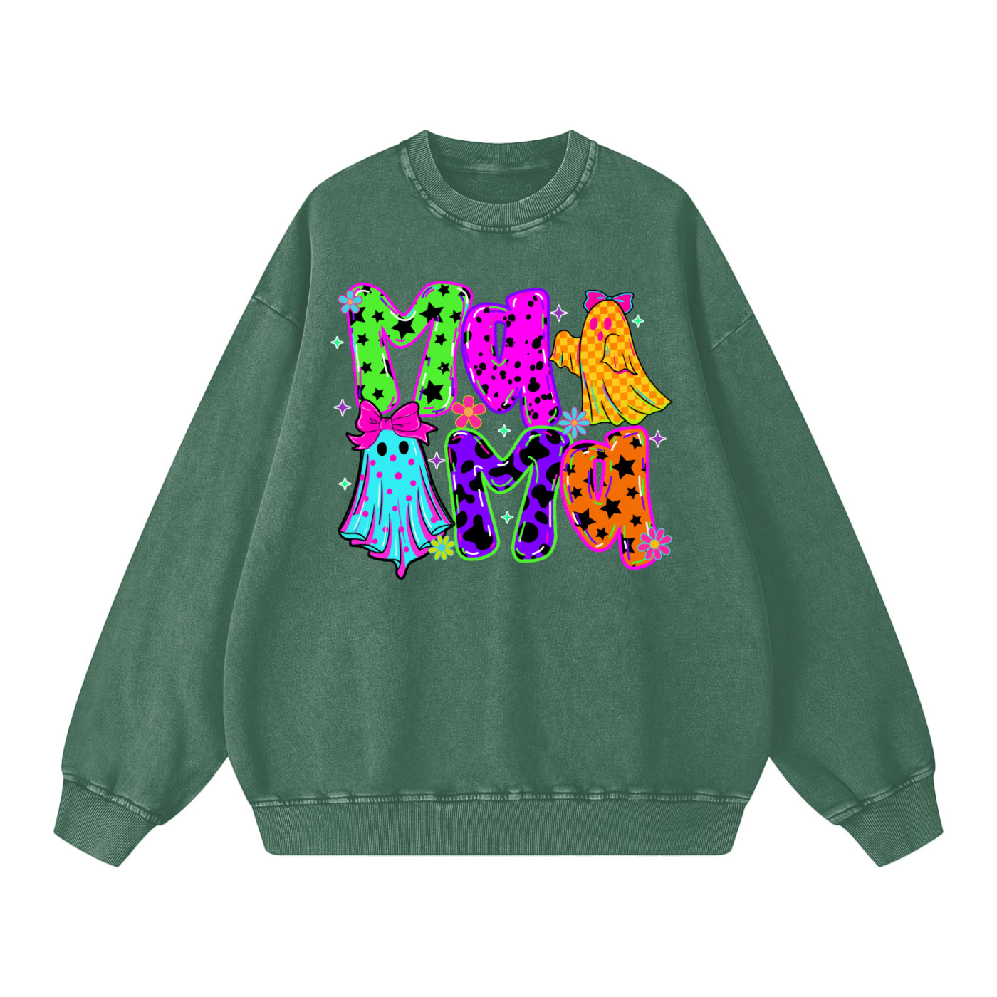 Mama Halloween Oversized Sweatshirt - Mama Sweater - Gifts for Mom - Halloween Costumes for Mom -