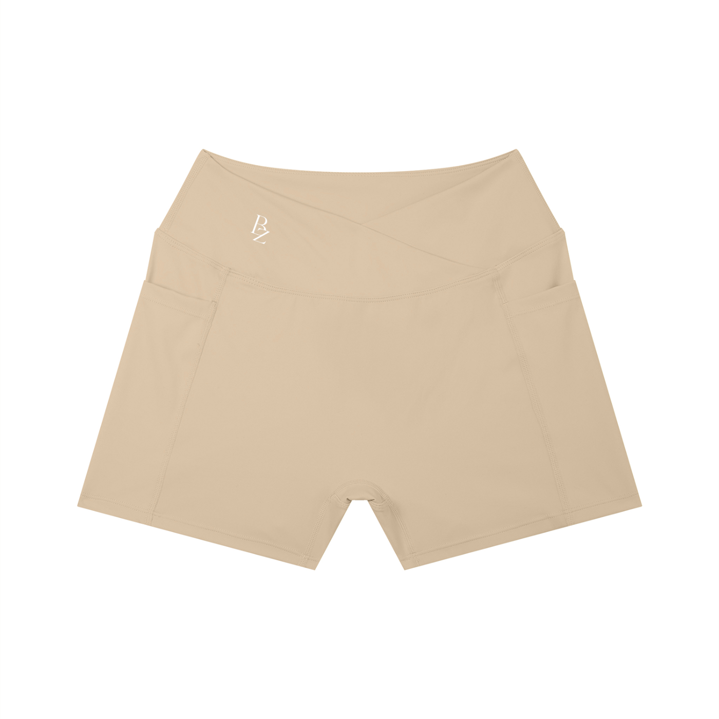 Women’s High-Waisted Yoga Shorts with Pockets – Sculpting Workout Shorts