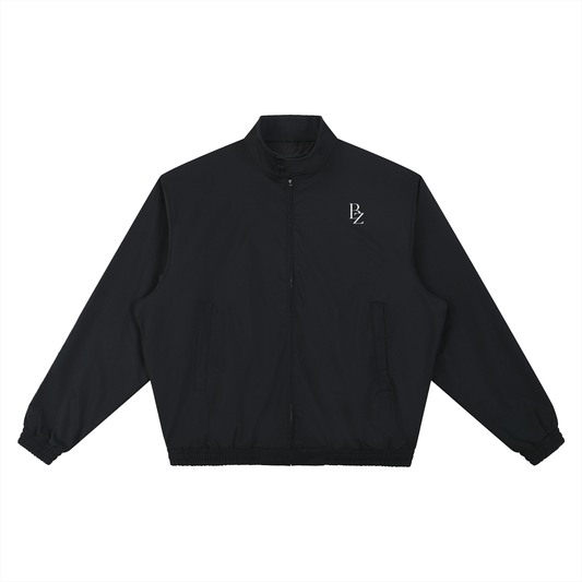 BZ Unisex Stand Collar Bomber Jacket | Premium Everyday Zip Jacket