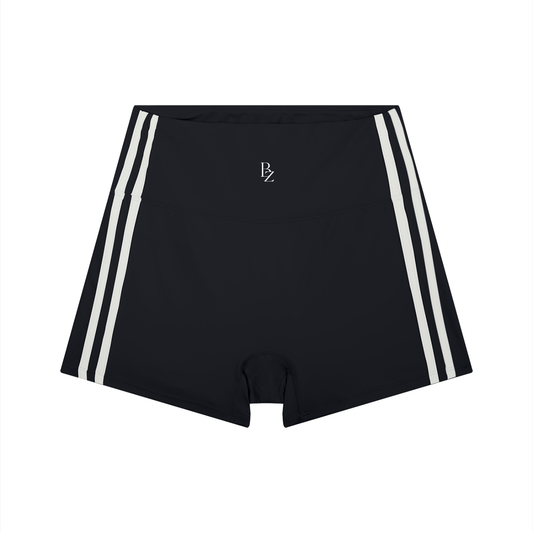 Women’s High-Waisted Color Block Workout Shorts – Sculpting Yoga & Gym Shorts