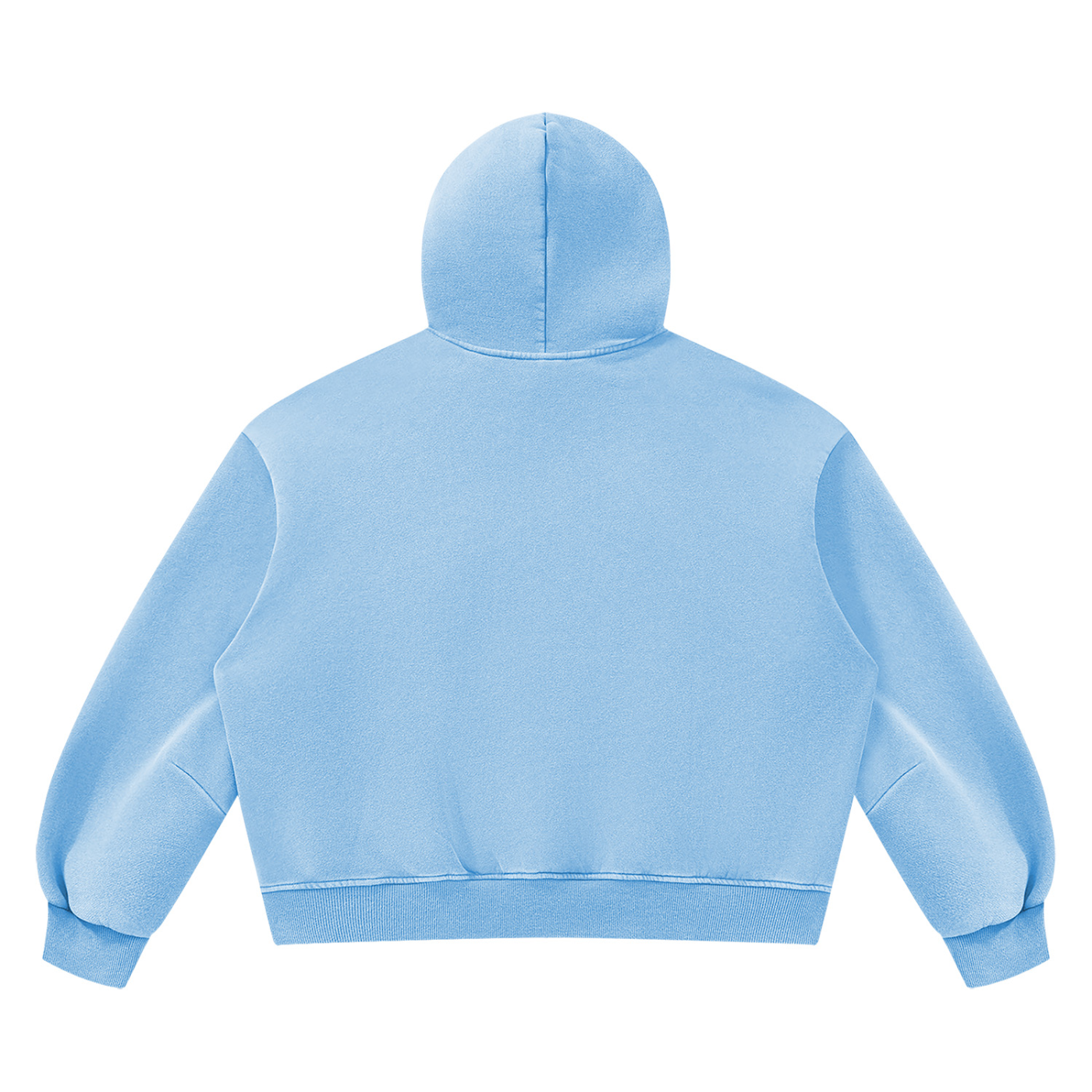 Unisex Vintage Wash Boxy Fleece Hoodie
