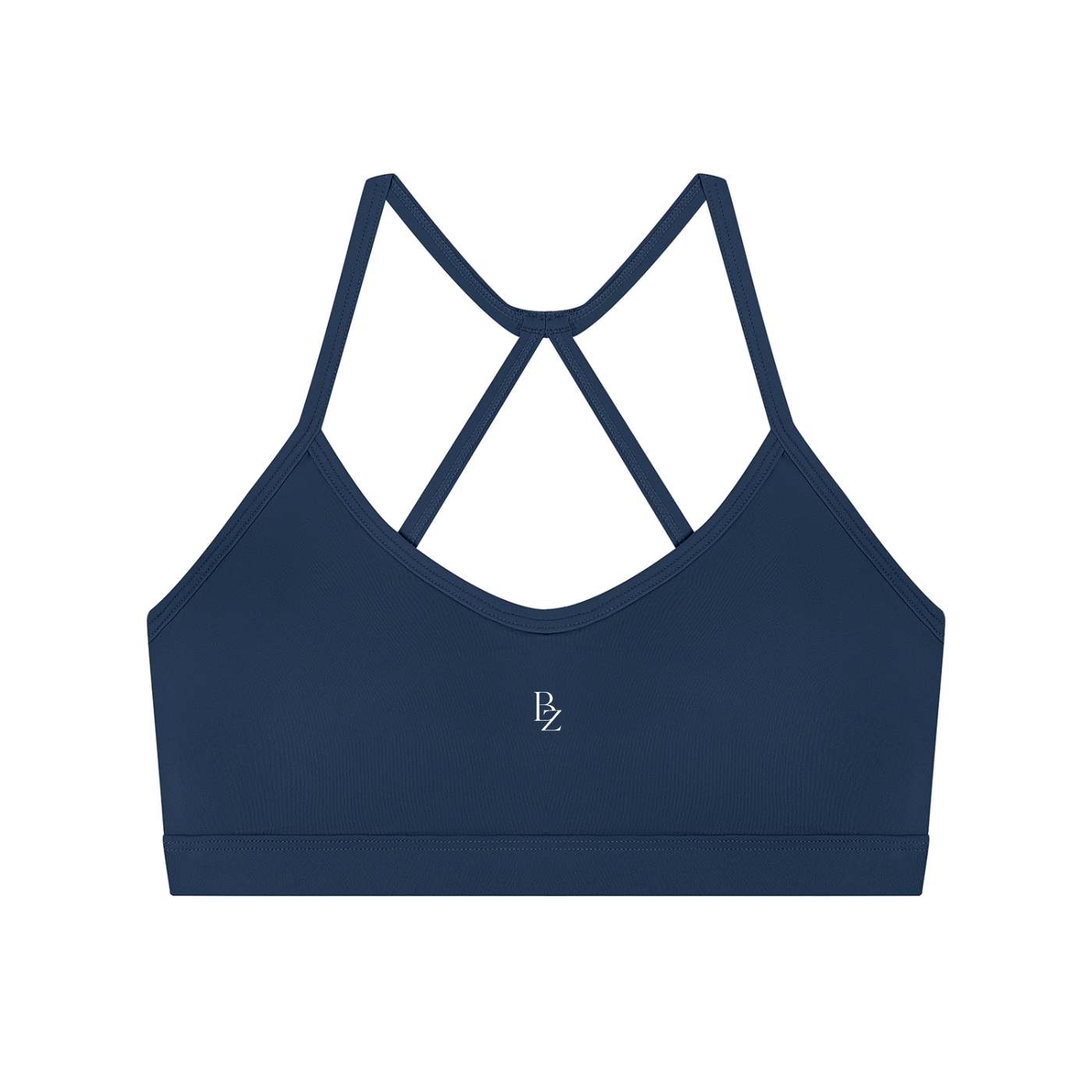 Women’s Sculpting Yoga Sports Bra – Fitted Workout Crop Top