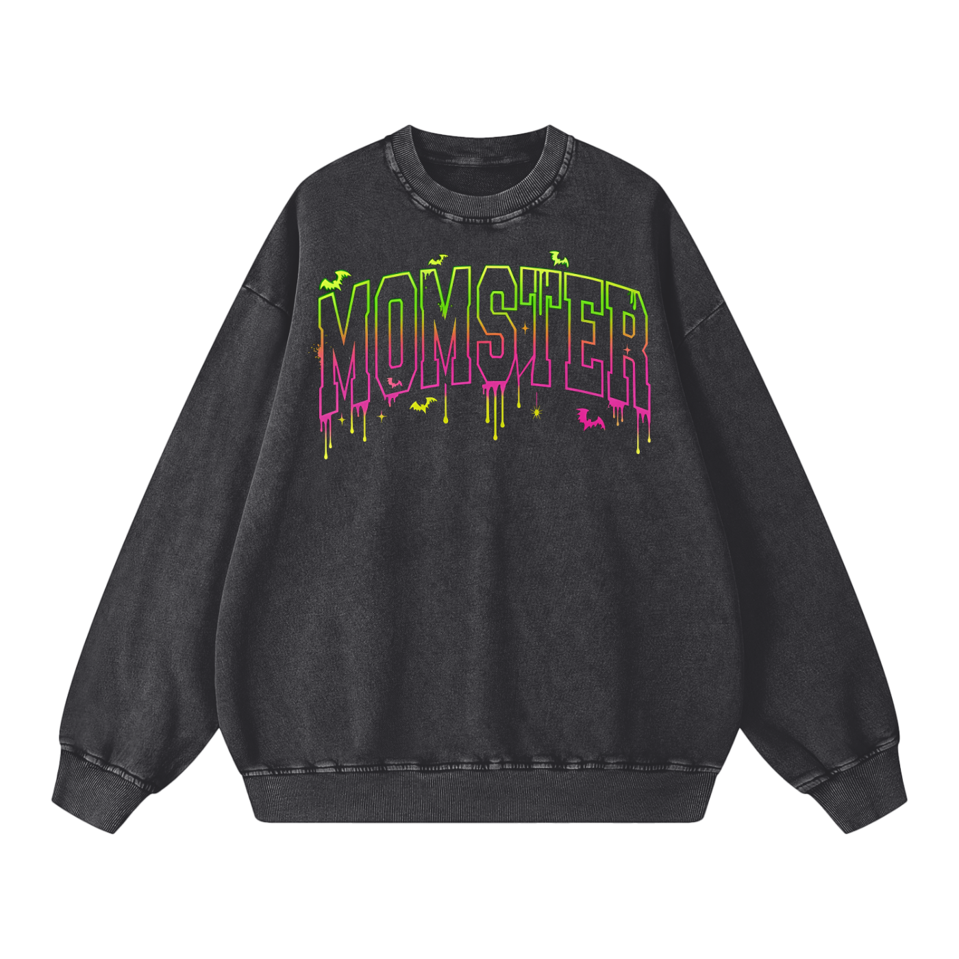 Momster Oversized Sweatshirt - Halloween Sweater - Halloween Costumes - Gifts for Mom- Funny Sweatshirt