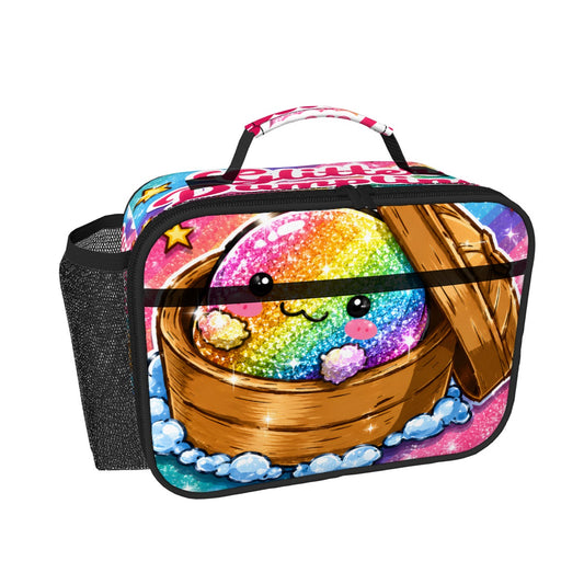 Cute Kawaii Dumpling Kids Lunch Box | Leakproof Bento Box for School | BPA-Free Reusable Lunch Container | Back-to-School Essential