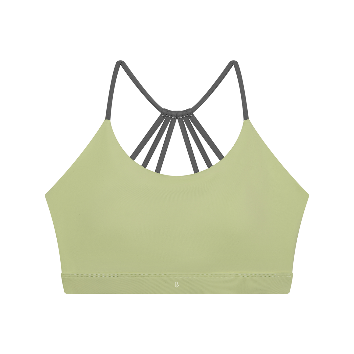 Women’s Color Block U-Neck Sports Bra – Yoga & Workout Crop Top