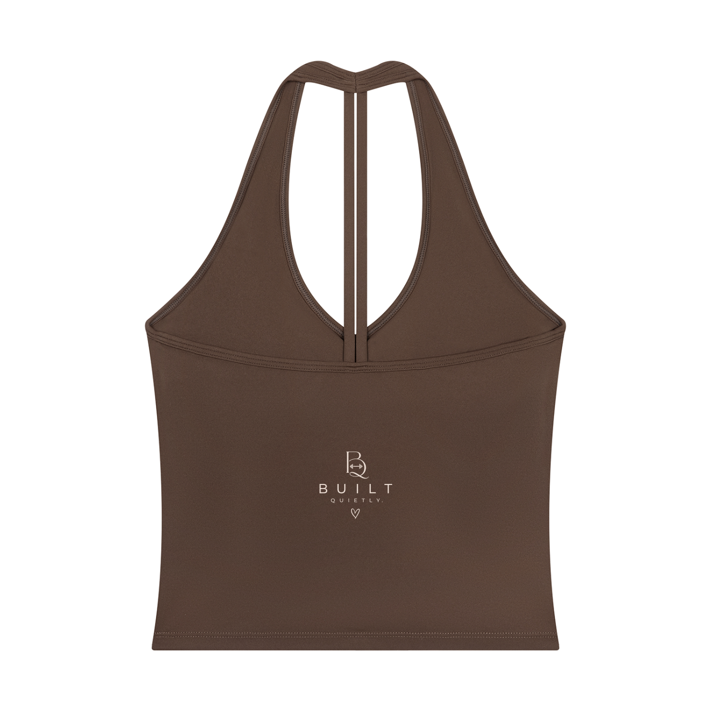 Women’s Halter V-Neck Workout Tank – Cropped Yoga & Gym Top