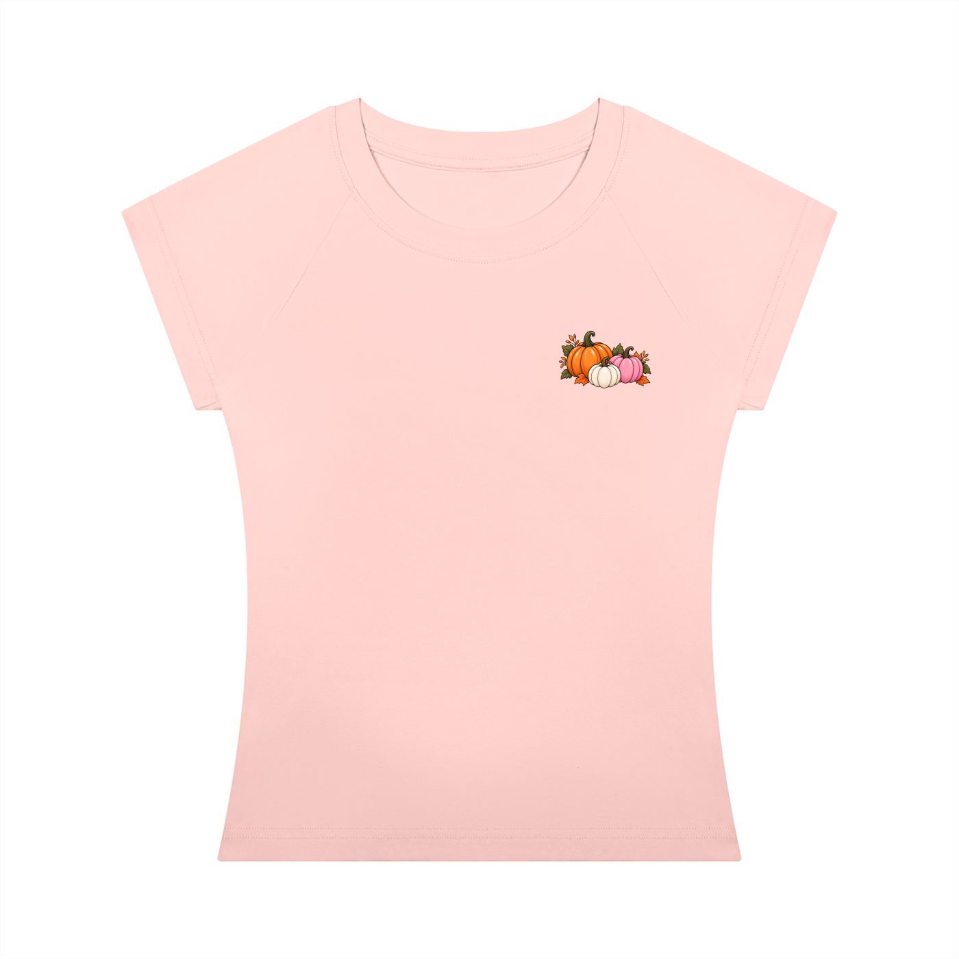 Women’s Slim Fit Raglan T-Shirt | Stretch Cotton Fitted Everyday Tee
