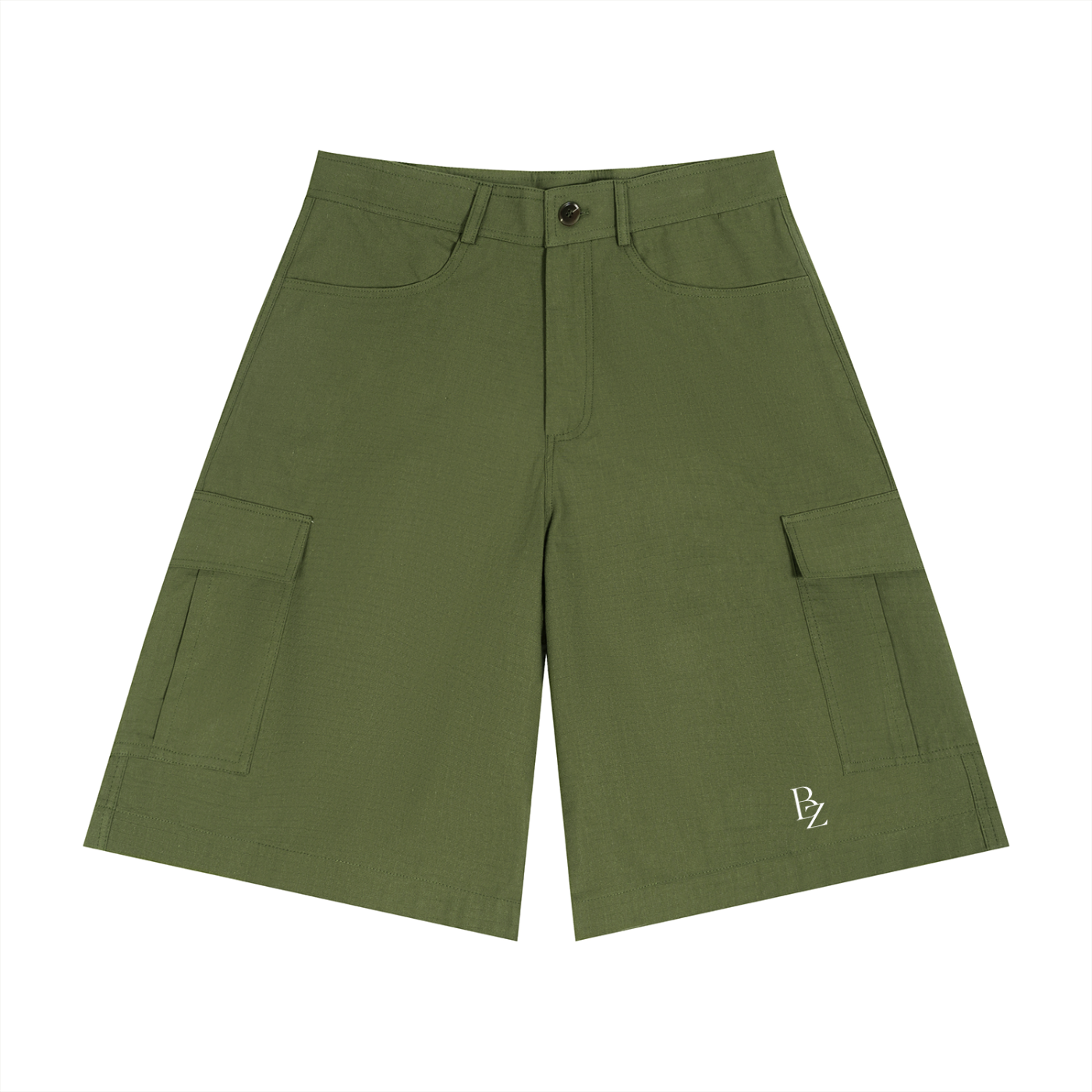 Unisex Woven Cargo Shorts