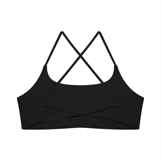 Women’s U-Neck Sports Bra – Cropped Yoga & Workout Top