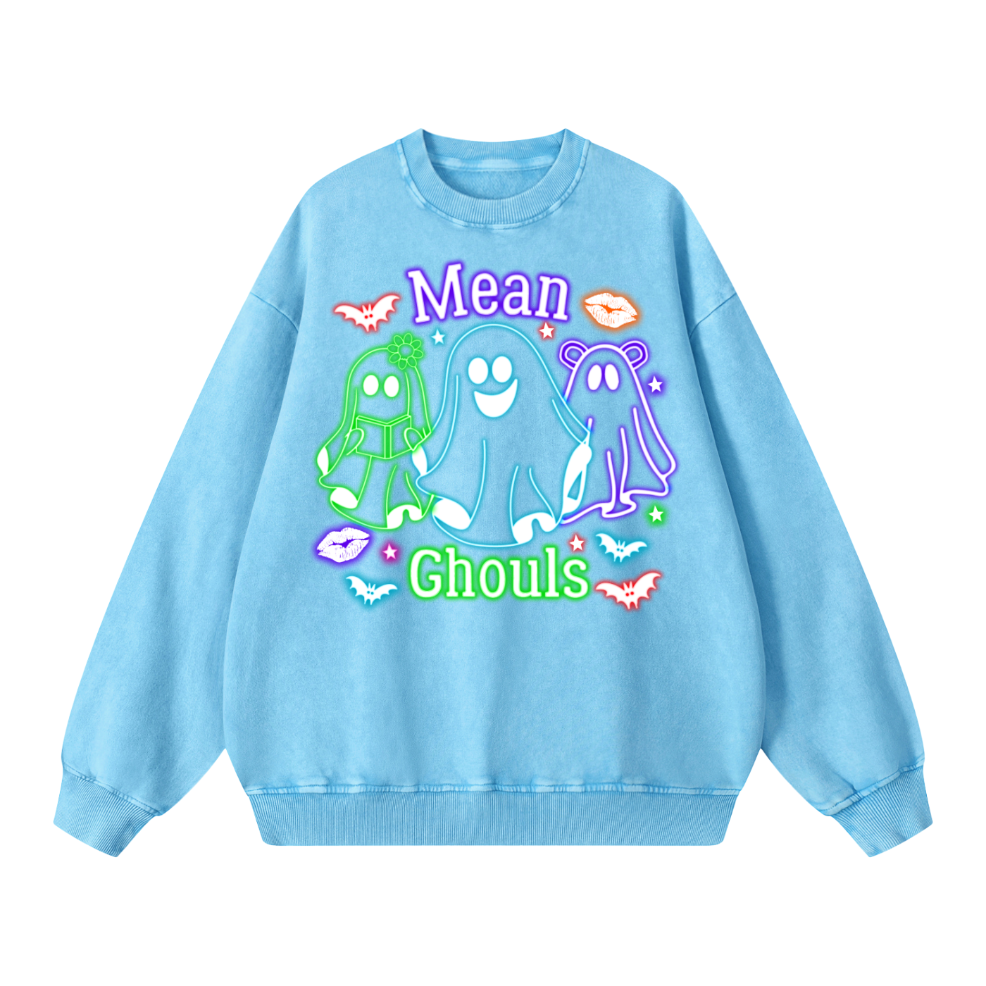MeanGhouls,Halloweensweater,oversizedsweatshirt