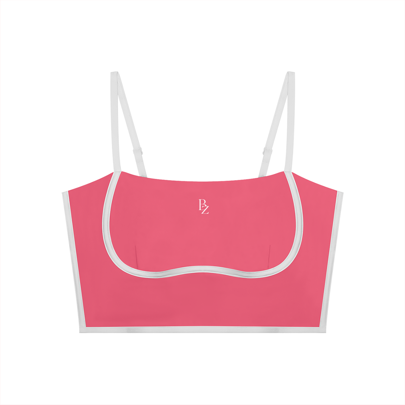 Women’s Color Block Sports Bra – Sculpting Yoga & Workout Crop Top